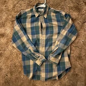 LL bean button up